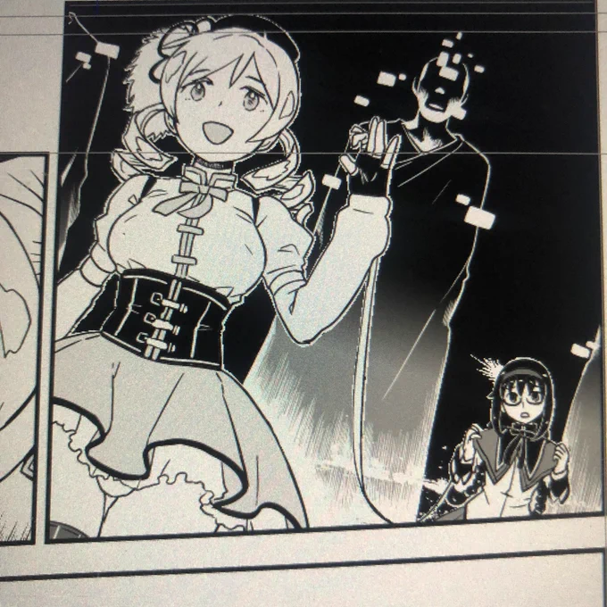 マミ嬢の地味パンチラ。 