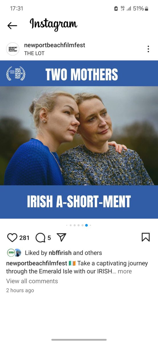 Anna Rodgers (@annarodgersdocs) on Twitter photo Two Mothers had its international premiere this weekend at Newport Beach film festival in California. Very happy for Cathy, Keith and Ivanna that their beautiful story is getting out there. <a href="/NetflixUK/">Netflix UK & Ireland</a> <a href="/ZlataFilipovic/">Zlata Filipovic</a> <a href="/ElementPost/">First Element</a> <a href="/InvisibleThrd/">Invisible Thread</a> Two Mothers had its international premiere this weekend at Newport Beach film festival in California. Very happy for Cathy, Keith and Ivanna that their beautiful story is getting out there. <a href="/NetflixUK/">Netflix UK & Ireland</a> <a href="/ZlataFilipovic/">Zlata Filipovic</a> <a href="/ElementPost/">First Element</a> <a href="/InvisibleThrd/">Invisible Thread</a>
