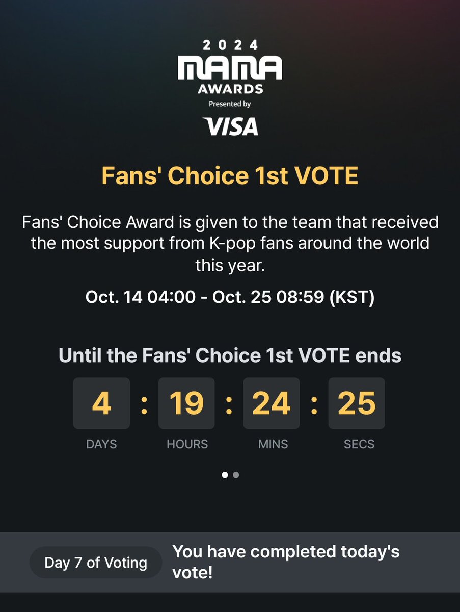 ArmyPowerMex's tweet photo. [VOTOS 🗳] #BTS 
¡Recuerden votar en MAMA 2024! Categoría: 1st VOTE Worldwide Fans Choice (Masc):

1. JUNGKOOK 
3. JIMIN
4. V 
7. JHOPE 
10. RM 

⚠️La meta es mantener a los cinco en el Top10

Hay dos opciones para votar: por Twitter y descargando la aplicación de Mnet  ⬇️⬇️⬇️ https://t.co/li7syCgKOM