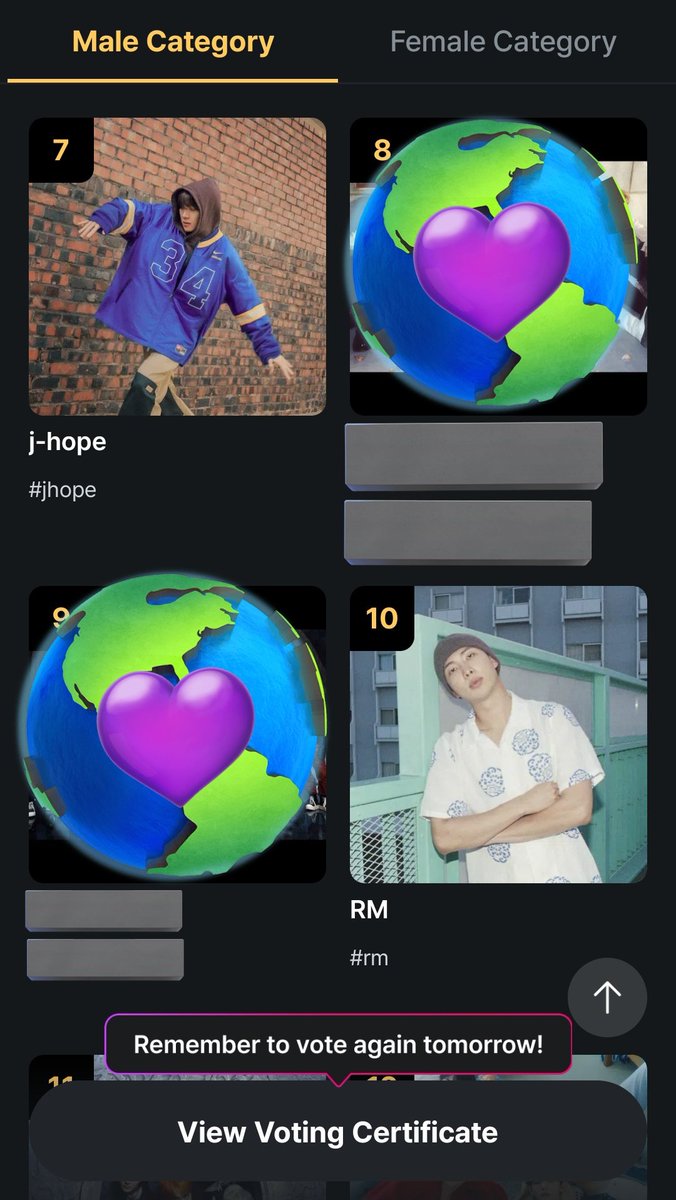 ArmyPowerMex's tweet photo. [VOTOS 🗳] #BTS 
¡Recuerden votar en MAMA 2024! Categoría: 1st VOTE Worldwide Fans Choice (Masc):

1. JUNGKOOK 
3. JIMIN
4. V 
7. JHOPE 
10. RM 

⚠️La meta es mantener a los cinco en el Top10

Hay dos opciones para votar: por Twitter y descargando la aplicación de Mnet  ⬇️⬇️⬇️ https://t.co/li7syCgKOM