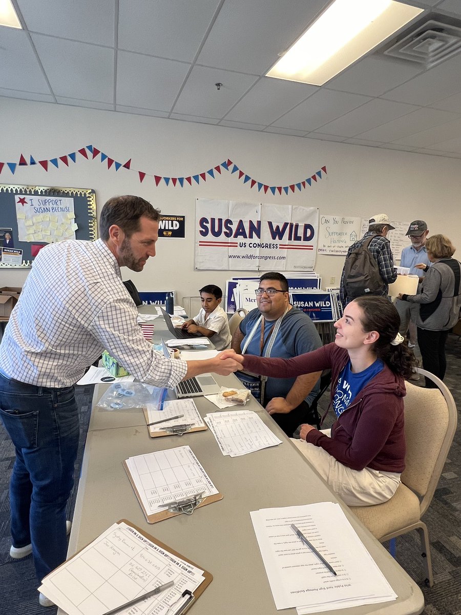 JasonCrowCO's tweet photo. Susan Wild and I were trapped in the House gallery on Jan 6.
We both know this election is about democracy and truth.
Proud to support @WildforCongress and get out the vote in Pennsylvania💪 https://t.co/vgeXSkJqHA
