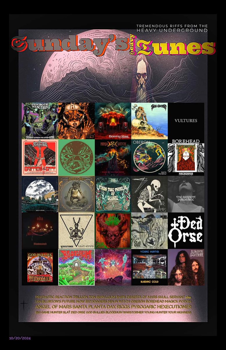 goodboypr666's tweet photo. oda's debut album "Bloodstained" featured on Sunday's Heavy Tunes, run by the @Doomcharts' own Mel Lie! Get your doom on
https://t.co/38wEqgdJUd
#doommetal #psychedelicdoom #stonerdoom #stonermetal #stonerrock #heavymetal #heavyunderground https://t.co/a3BBP4dCt3