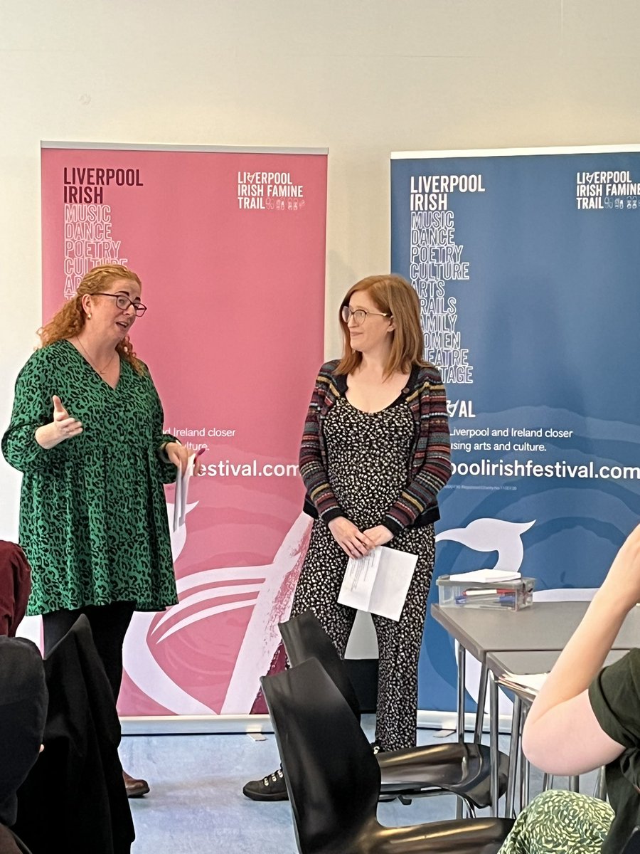 CBrogan_MedLaw's tweet photo. Special thanks to the #CCEN organisers, speakers, & participants @LivIrishFest.
Appreciated the opportunity to talk alongside @My_Mums_Voice about their story & next steps for M2M Creatives. https://t.co/zQYw9Xuul0