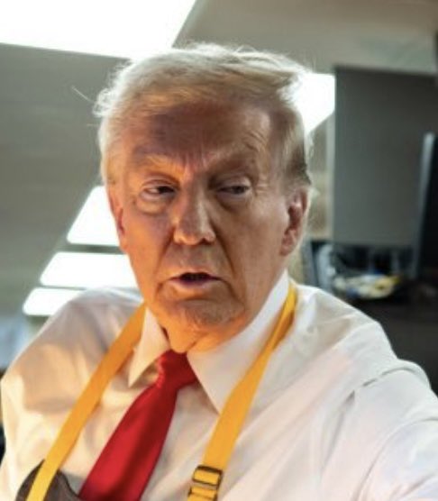 The irony is that Trump’s 34 felony convictions would prevent him from getting a job at McDonald’s.