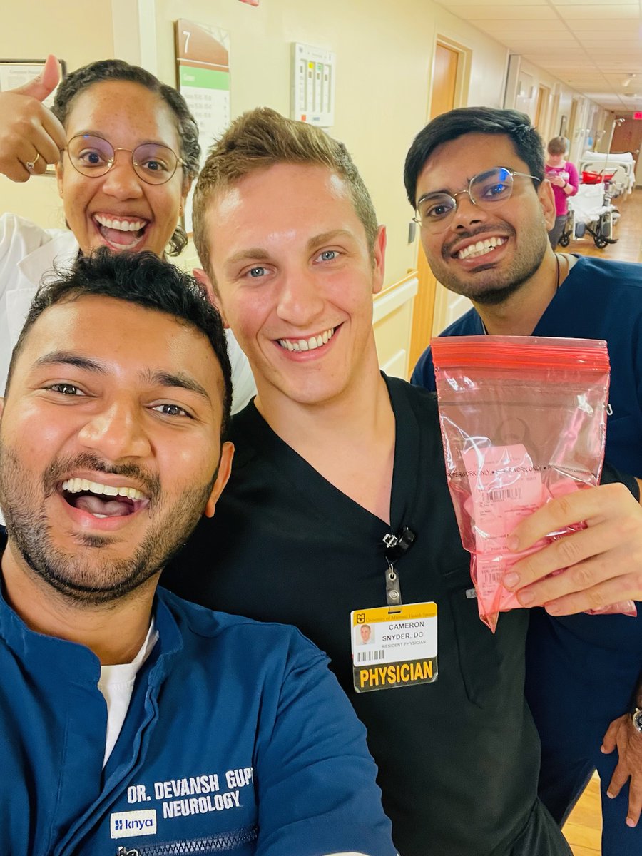Wrapped up an amazing month of rotation in the Neurology Department at the University of Missouri! 🧠✨ Grateful for the opportunity to learn so much, connect with incredible mentors, and work with such a supportive team. It was as enriching as it was fun! #Mizzou #neurotwitter