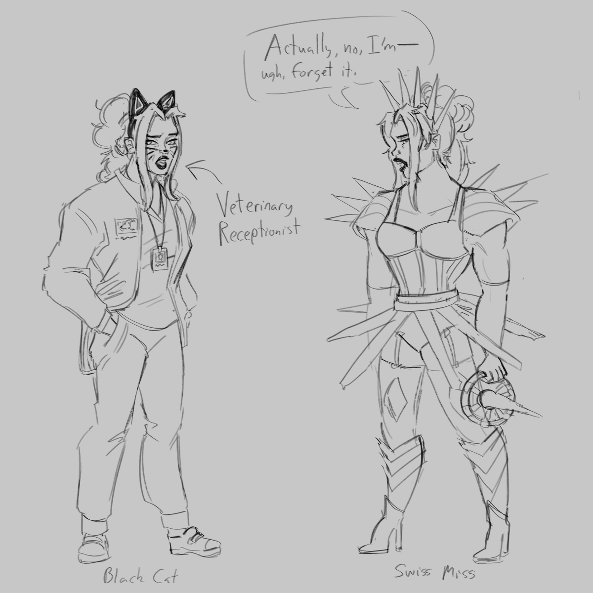 drippingbat's tweet photo. halloween costume doodles
#feliciahardy https://t.co/zjEs6IqMPG