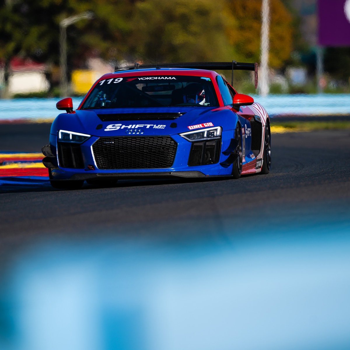 Shift Up Now (@shiftupnow) on Twitter photo Checkered flag! JUUUUSSSTTT outside the top 🔟 for the Shift Up Now by AE Victory Racing Audi R8 GT4, with a P11 class finish for Laura Hayes, Erin Vogel and Sarah Montgomery.
#ShiftUpNow #WomenInMotorsport #OnYokohamas #FundingFemaleAthletes #DrivingChange
📸 <a href="/lowshuttermedia/">Evan O’Hara</a> Checkered flag! JUUUUSSSTTT outside the top 🔟 for the Shift Up Now by AE Victory Racing Audi R8 GT4, with a P11 class finish for Laura Hayes, Erin Vogel and Sarah Montgomery.
#ShiftUpNow #WomenInMotorsport #OnYokohamas #FundingFemaleAthletes #DrivingChange
📸 <a href="/lowshuttermedia/">Evan O’Hara</a>