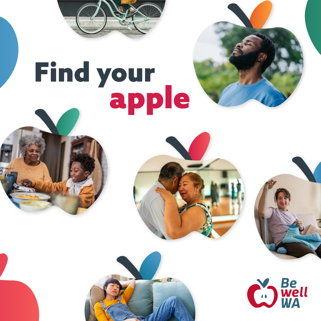 Wellness is personal. Ditch the trends and find what truly makes you feel good. Small steps, big impact. Let's create a healthier YOU, together. Find tips at BeWellWA.org #health #BeWellWA