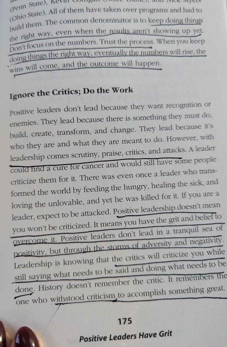 JPersinski's tweet photo. Today's reflection: shared purpose, doing things the right way, and staying firm in action (grit) leads to success. #remainpositive #ignorecritics #riseabovethenoise #dothework #havefaith @JonGordon11 https://t.co/0kGCkA1Xae