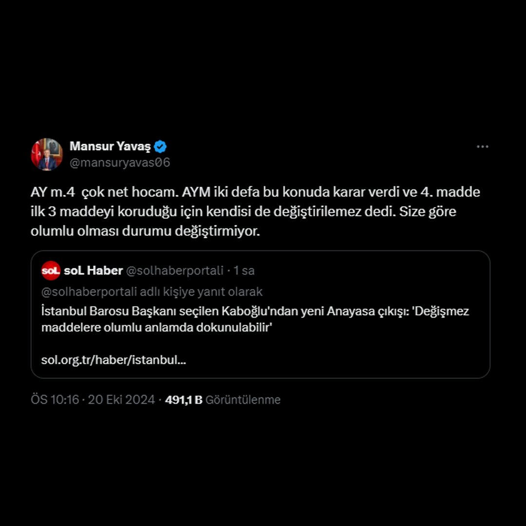 karargahabertr's tweet photo. 🔴Mansur Yavaş ve Ekrem İmamoğlu'nun, İstanbul Baro Başkanı İbrahim Kaboğlu hakkındaki farklı tutumları sosyal medyada gündem oldu. https://t.co/ikRDlFNxH2
