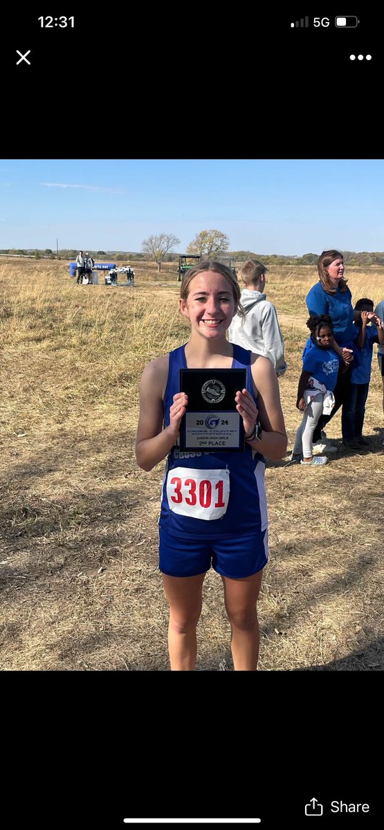 megancline13589's tweet photo. Conference meet for jr high
Platte ridge park course
First place individually with a PR time for two miles of 13:09
Team took second place in the conference
#conference #conferencechamp #longdistancerunning #runner #crosscountry https://t.co/w3ROX5DhLn