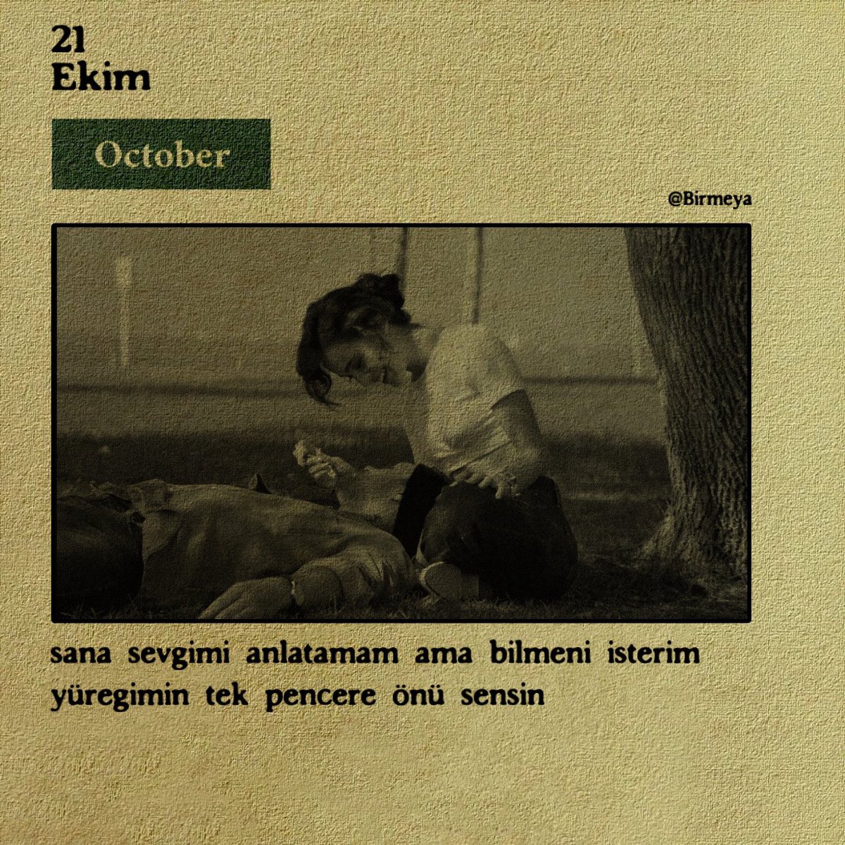 birmeya's tweet photo. 21 Ekim https://t.co/PVJoBZmaNg