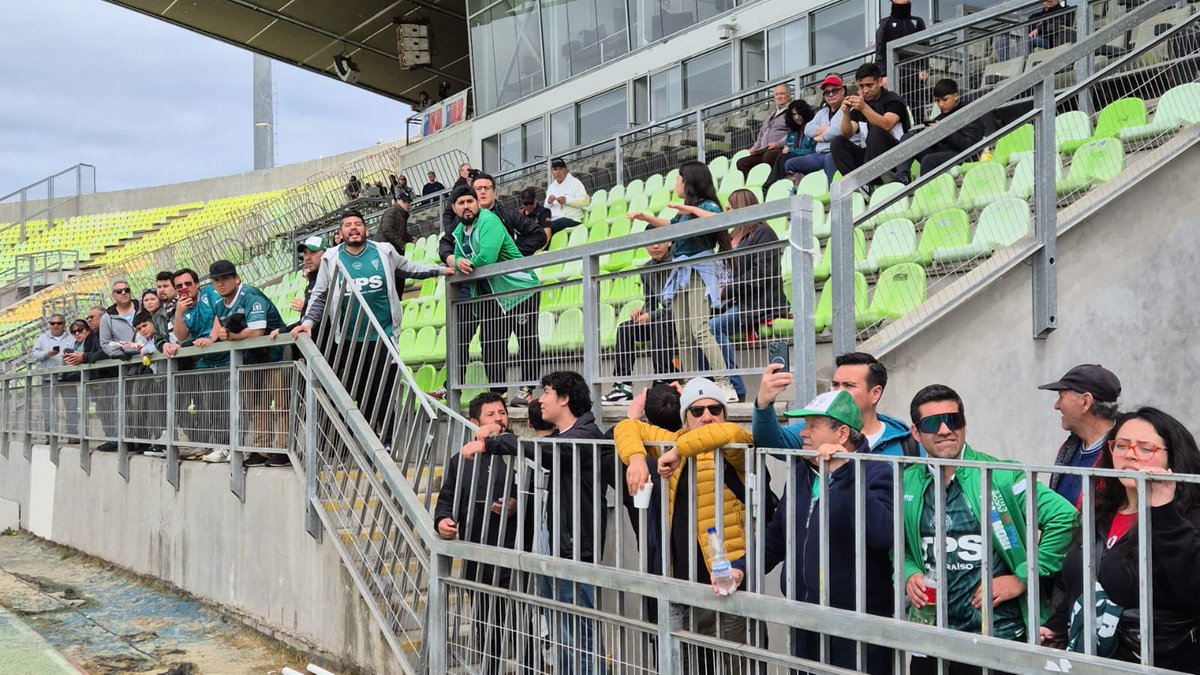 El papelón de Santiago Wanderers es histórico. Partido suspendido y riesgo de pérdida de puntos (no solo hoy con 3-0).

La posibilidad de perder 15 puntos es real por el antecedente que existe en la división ⚠️ <a href="/robsanvar/">Roberto Sánchez</a> @diegoignaciopz