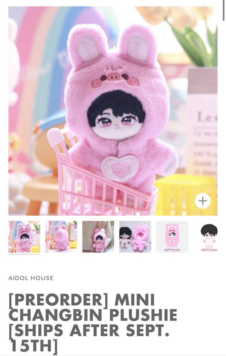 polarinstocks's tweet photo. ﹝WTB / LF﹞aidol house mini changbin plushie 10cm

please dm me💖

🏷️ stray kids skz 스트레이 키즈 창빈 https://t.co/neFcjU8lPB