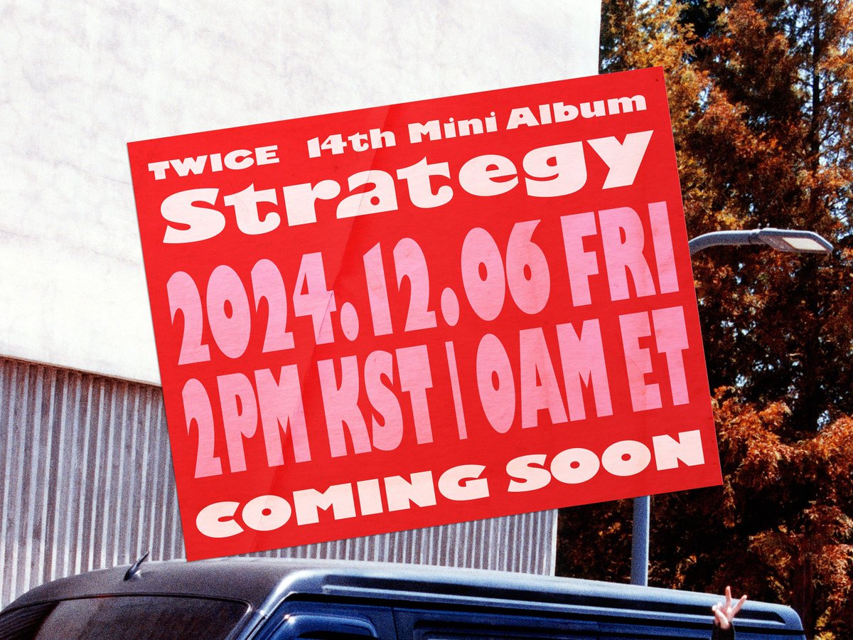 mehyojung's tweet photo. 🔥TWICE IS BACK🔥
แจกอัลบั้ม TWICE STRATEGY
Step ver. 2 อัลบั้ม (random ver)

กติกา รีทวิตเท่านั้นครับ

ประกาศผล 06.12.2024 21.30 น.
ม��ร่วมสนุกกันนะครับ❤️❤️

#TWICE #트와이스 #STRATEGY https://t.co/kx1LOacsq1