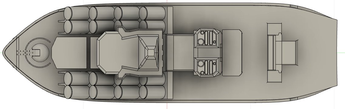 全体のプロポーション確認用。
#スラヴァ級 