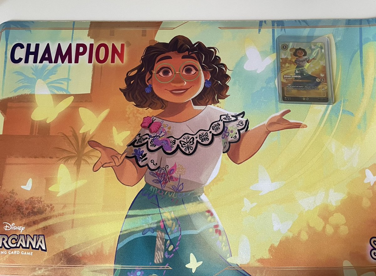 Segundo championship de Lorcana que intento y HE GANADO! Genial después de ayer jugar mi primero y quedar 9 

Jugué 🔴🟣

Deseando darle más caña!!