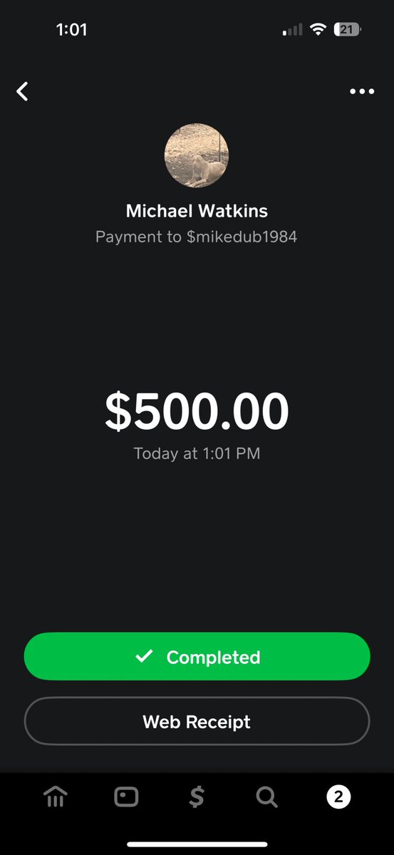 Spend the $500 wisely Michael!!!👏💯