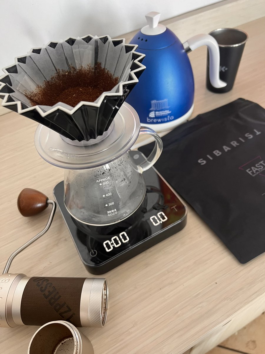 Primer café del domingo!