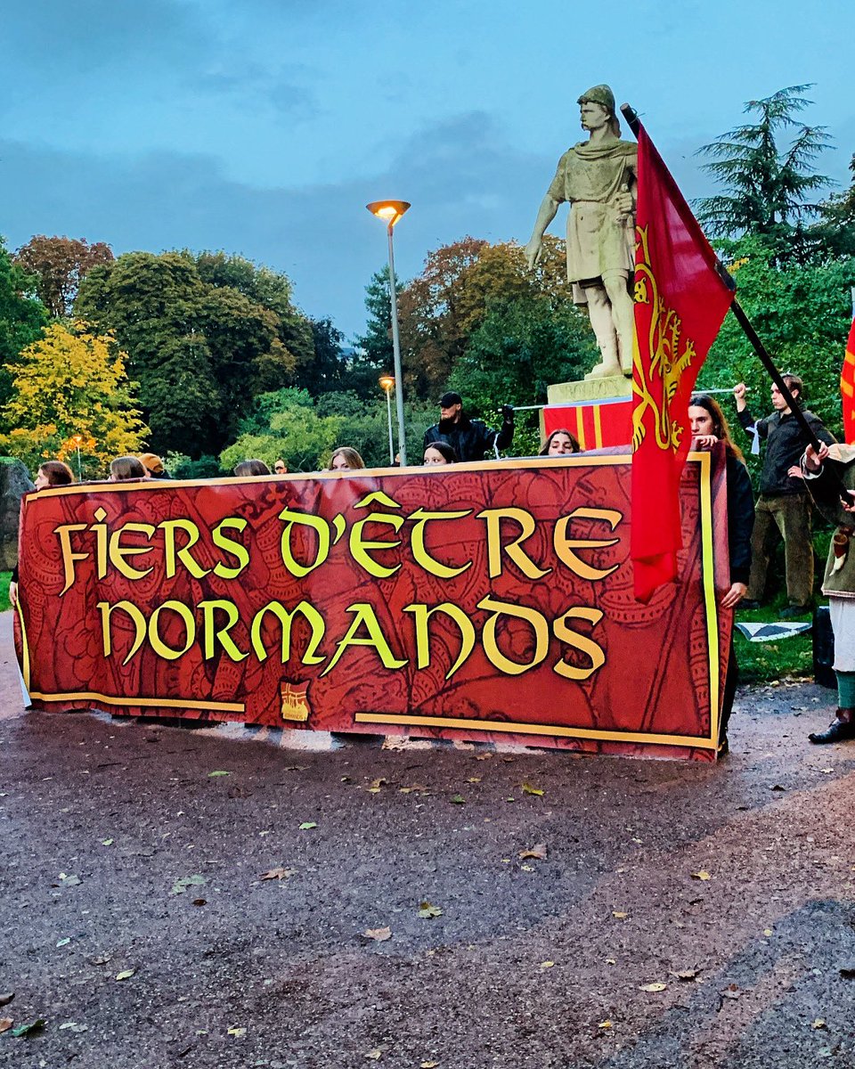 Week-end normand à <a href="/LMdNormands/">La Marche des Normands</a> .

Nous possédons une riche mémoire identitaire. Cela dépend de nous de la retrouver, de la cultiver, d’en faire une métaphysique de la mémoire, qui nous structure et réponde au trouble de notre époque.    

Dominique Venner