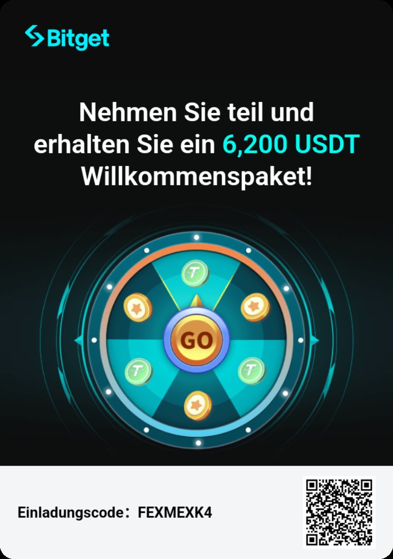 DeejaySkyler's tweet photo. Ich versuche, einen Bonus von 100 USDT zu erhalten! Können Sie mir helfen? Sie können auch mitmachen! #FortuneWheel #Bitget
https://t.co/PDe1ochHWc https://t.co/i1nYyJInh8