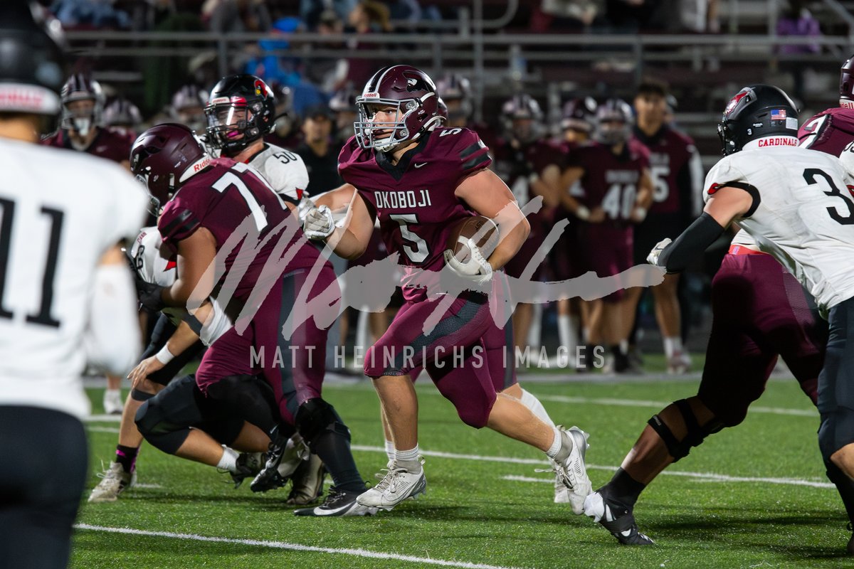 Matt Heinrichs (@mattheinrix) on Twitter photo In the Pioneers' 42-19 win over Forest City last Friday, Okoboji's Caleb Simington (<a href="/SimingtonC90789/">Caleb Simington</a>) ran for 195 yards and two touchdowns on 18 carries. His 195 yards are the fourth most for a Pioneer in a single game since at least 2009. In the Pioneers' 42-19 win over Forest City last Friday, Okoboji's Caleb Simington (<a href="/SimingtonC90789/">Caleb Simington</a>) ran for 195 yards and two touchdowns on 18 carries. His 195 yards are the fourth most for a Pioneer in a single game since at least 2009.