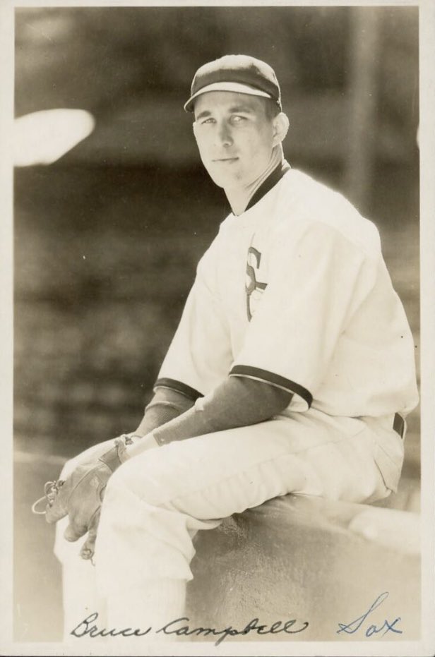 SoxNerd's tweet photo. #WHITESOX BIRTHDAY THREAD FOR OCTOBER 20. LEADING OFF

#BruceCampbell (1930): Lyons Twp HS product’s .462 average over his first 9 #MLB games stood as a Sox record until #CraigWilson hit .500 in 1998/MORE https://t.co/QfAe1lD6eQ
