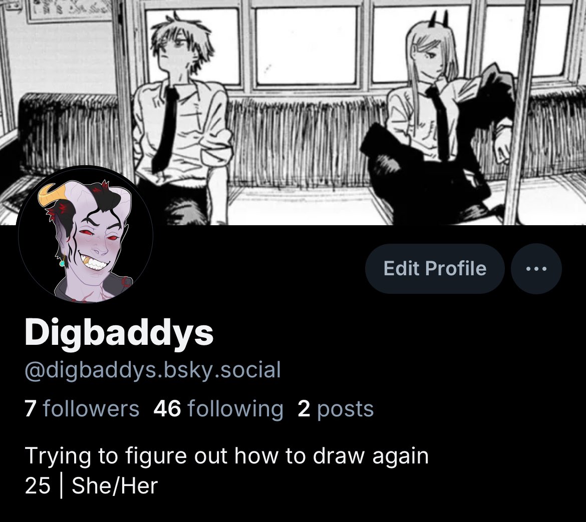 digbaddys12's tweet photo. Psst
Twitter is dogshit now (always has been tbh and it’s been so good for my mental health being on this website for years lol), so follow me over on 🦋 if you’d like! I will be occasionally posting my art over there :) https://t.co/c3tEsapT8y