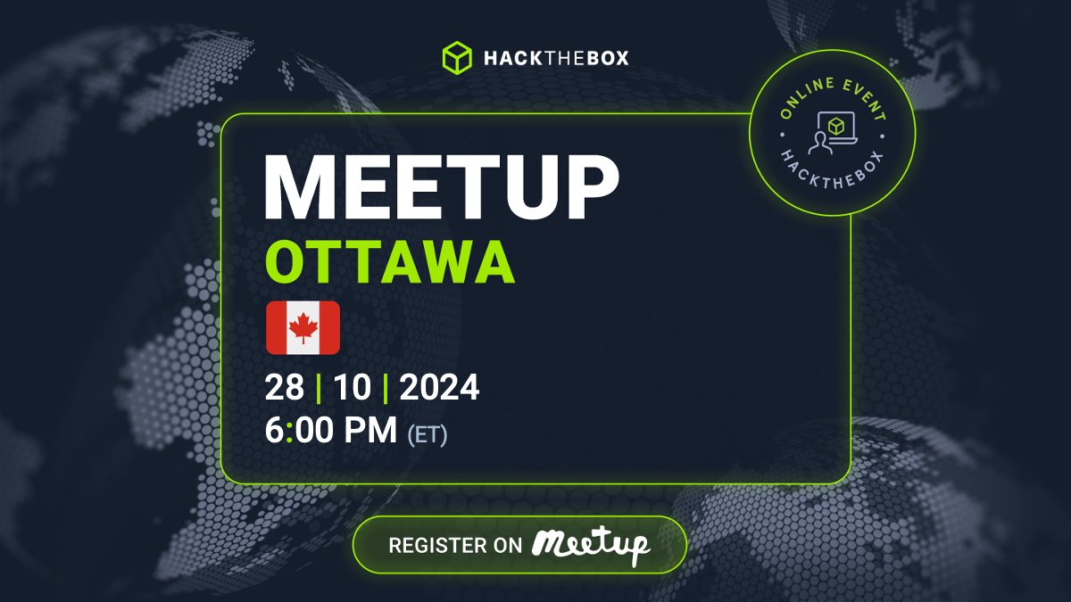 hackthebox_yow's tweet photo. 🔎 The game is on! 🕵️‍♂️ Our next Sherlock Challenge is just around the corner—are you ready to crack the case?

🧠 Test your investigative skills in a high-stakes cyber attack scenario and expose hidden threats!

🚨 Limited spots available! Don’t wait—reserve yours today: https://t.co/b9SK90GYlT

🗓️ Monday, 28 October 2024
⏰ 6pm ET
🌐 Online

It’s time to think like a hacker and act like a defender! 🔐💻

#CyberSecurity #HackTheBox #SherlockChallenge #BlueTeam #CTF #StaySecure #TechDetective