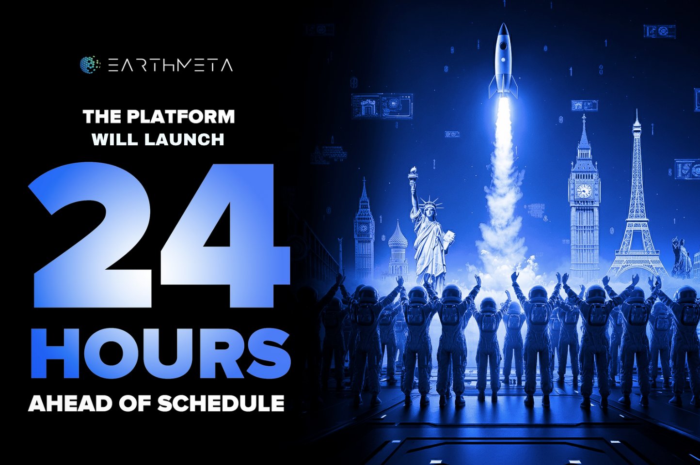 ΞarthMeta 🌎 on X: &ldquo;🚀 Big News : EarthMeta platform is launching 