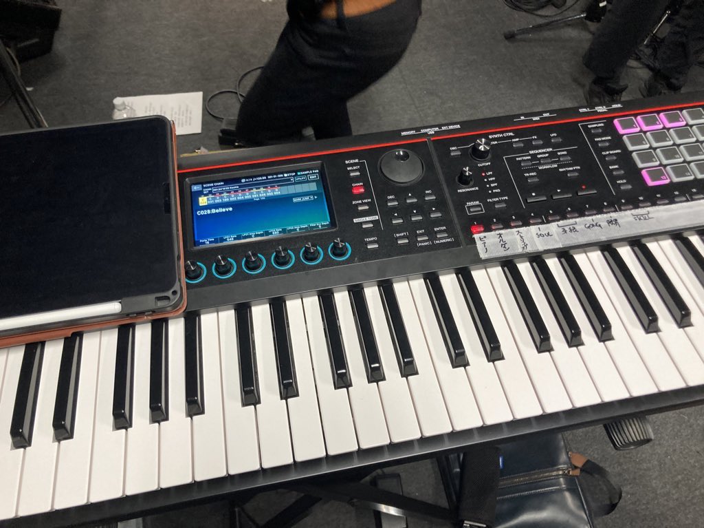 RySa_key's tweet photo. 改めてお疲れ様でした！
こうめっちでは(平均)90年代の曲たちで懐かしい気持ちになっていただけたのではないでしょうか
RAB Projectではジャムプロの熱い楽曲をひたすら演奏、しかも鍵盤はじまりの美味しい曲も複数ありつつごちそうさまでした！
画像はセトリ等
しおりさんハピバ！

#らびじゃむ https://t.co/uNe43wTDDz