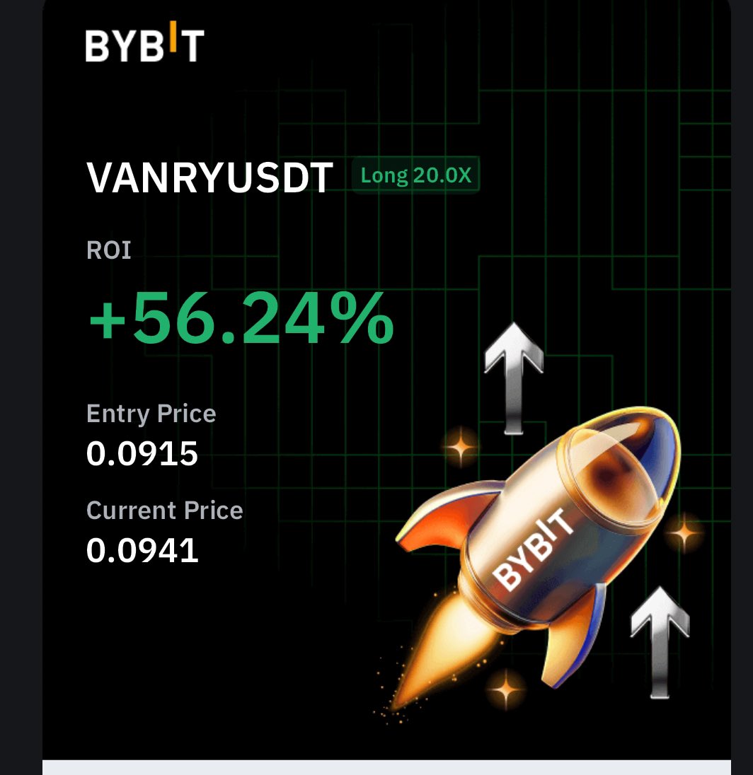 jaXOcat's tweet photo. Letsgoo $VANRY 🚀 https://t.co/VceVtn21lS