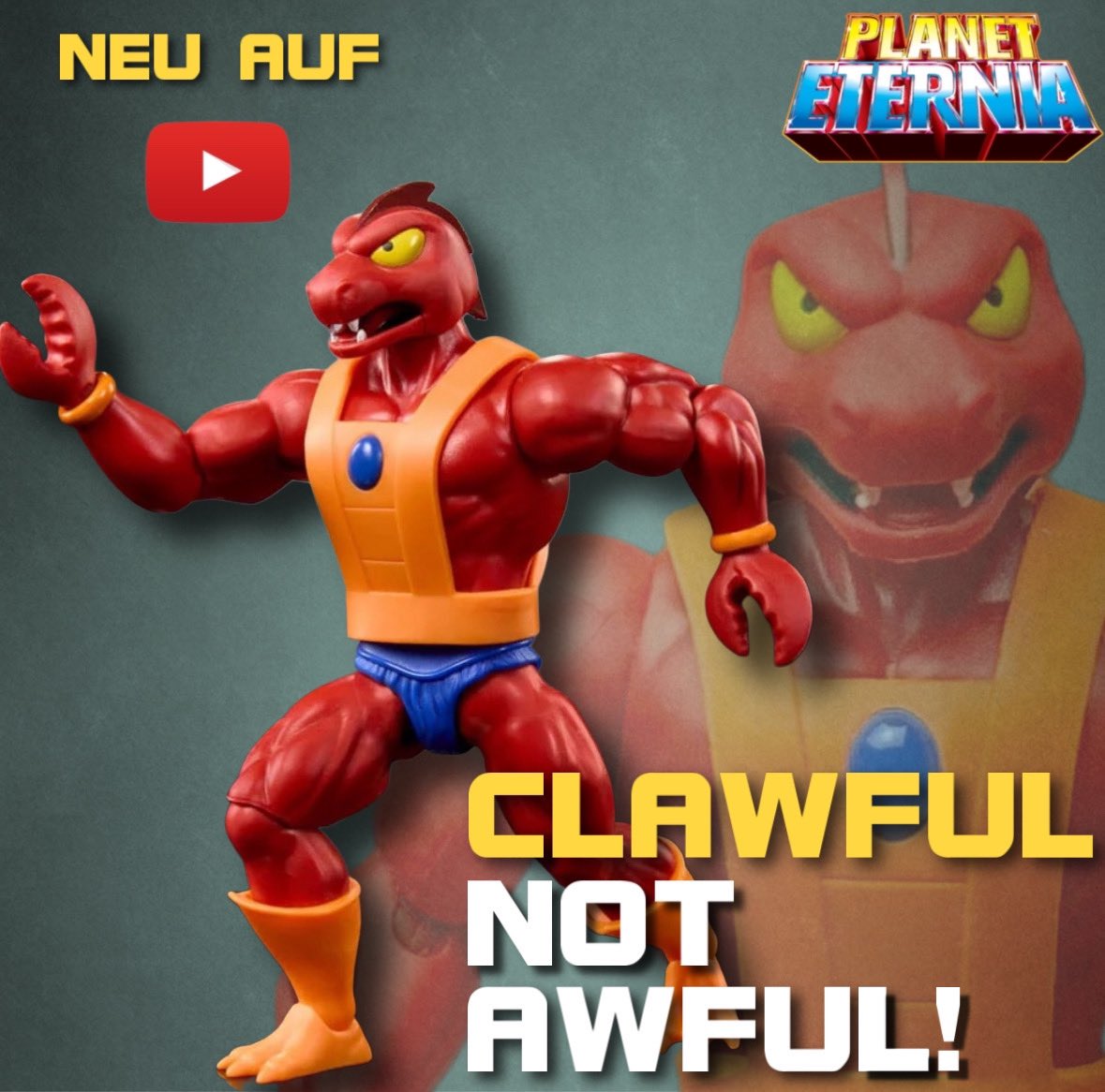 PlanetEternia TV | Unboxing Cartoon Collection Clawful (MotU Origins) 

youtu.be/xJrWTD0QDNc

#planeteternia #heman #masters #motu #mastersoftheuniverse #childhood #kindheit #nostalgie #planeteterniatv