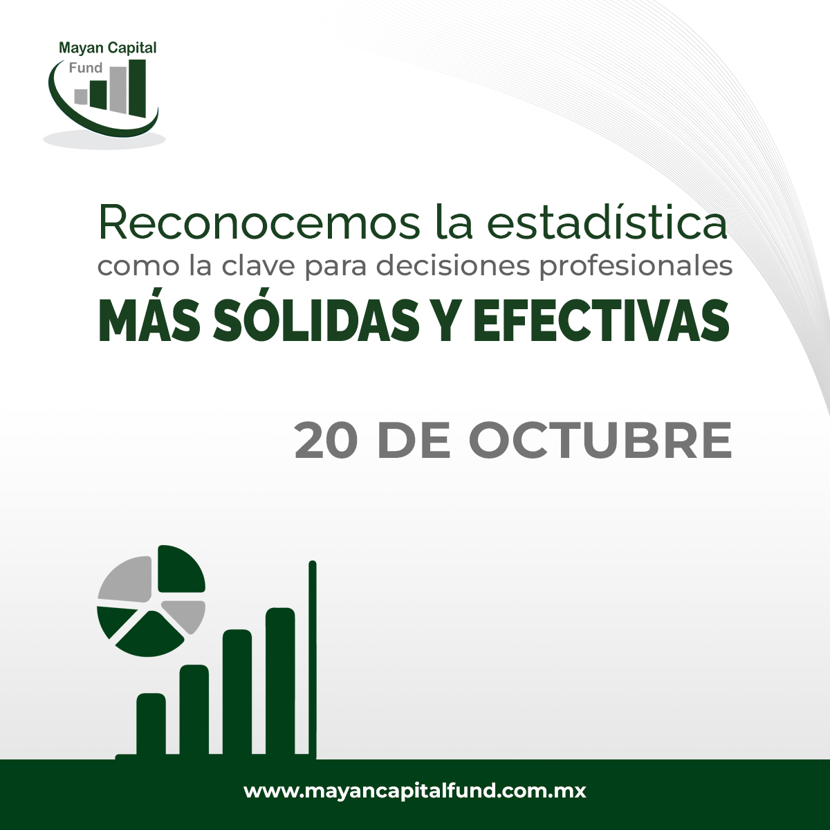 MayanCapital's tweet photo. ¡Hoy celebramos el Día Internacional de la Estadística! Una ciencia que transforma datos en decisiones inteligentes y estratégicas. https://t.co/Uy58HK0Apj