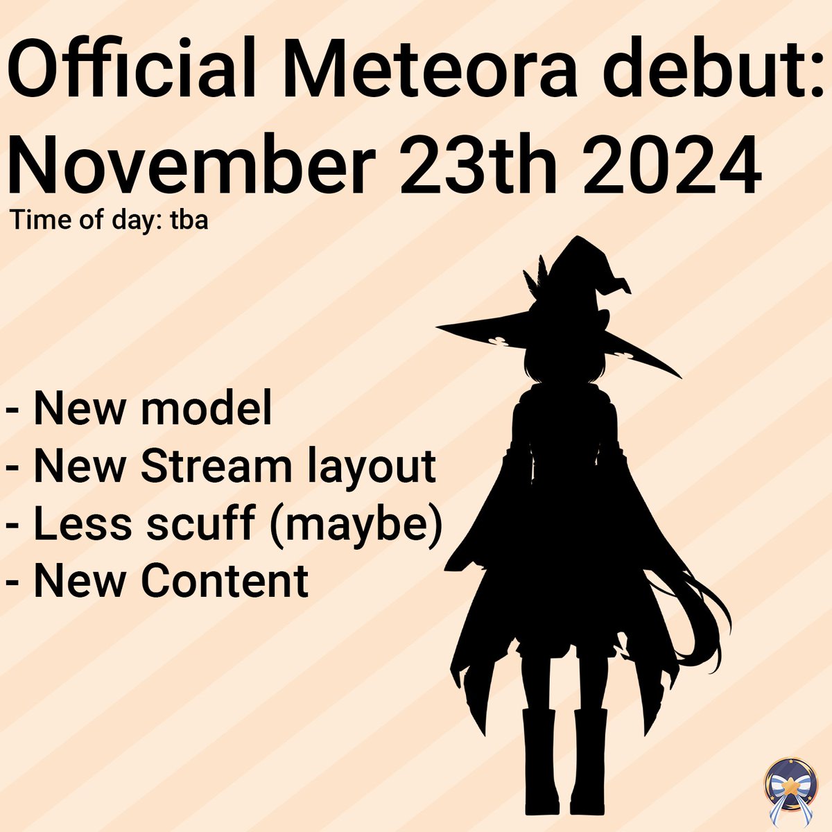 The time has come, we will be debuting the new Meteora Model on November the 23th (time tba)

I'll probably drop lots of sneak peaks till then, but I will try not to spoil to much, promised :)