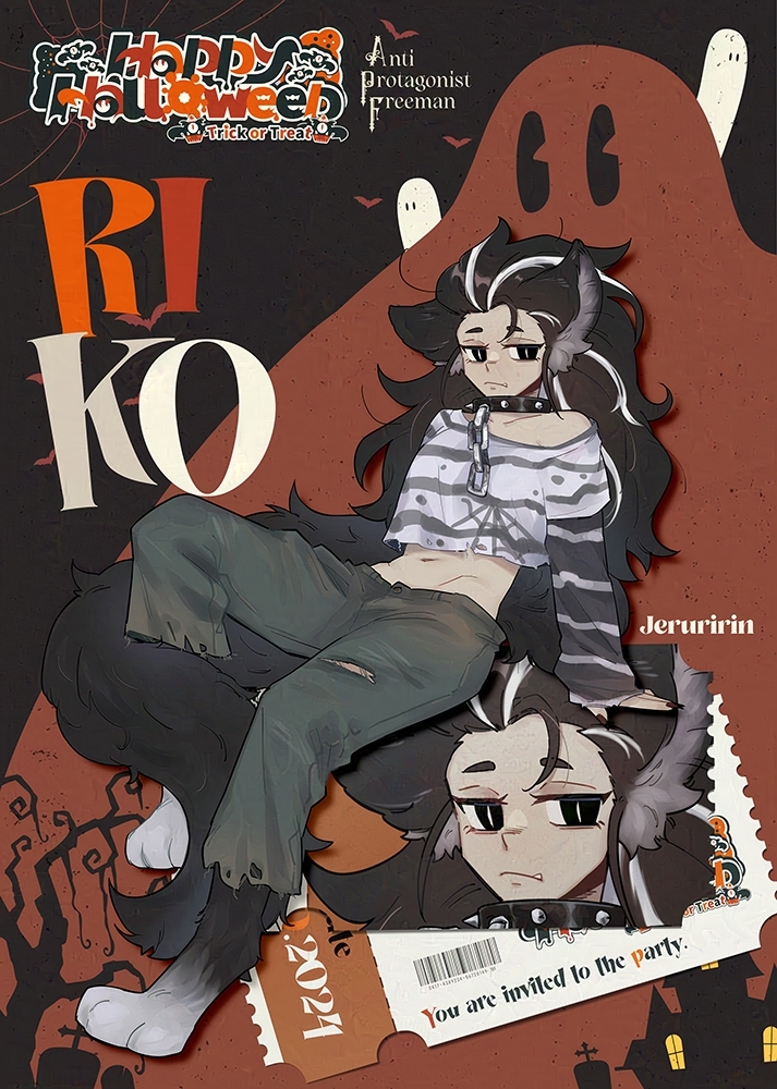 APFVtuber's tweet photo. 🔧 RIKO 🔧
The Werewolf
.
Design by Jeruririn
.
YouTube 👇
https://t.co/RtpY2d9J7L
Facebook 👇
https://t.co/KFit8tPZoe
.
#APF #Halloween2024 #AntiProtagonistFreeman #AprilFoolsProject https://t.co/voshx0xsya