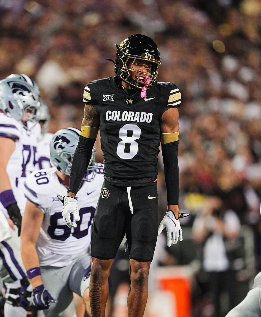 keepitbuffs's tweet photo. Defense stats through Week 8 

LB Nikhai Hill Green 
53 Tot 2 Sacks 2 PD

S Cam Silmon Craig 
52 Tot 1 Sack 3 PD 1 TD

CB DJ McKinney 
44 Tot 5 PD

S Shilo Sanders
25 Tot 1 PD

LB Lavonta Bentley 
24 Tot 1 Sack 2 FR

#SkoBuffs🦬 #UpTheSko https://t.co/GXpROrsX5v