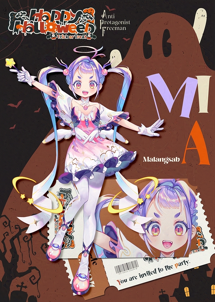 APFVtuber's tweet photo. 🐍 MIA 🐍
The Angel
.
Design by MLS / Malangsab
.
YouTube 👇
https://t.co/RtpY2d9J7L
Facebook 👇
https://t.co/KFit8tPZoe
.
#APF #Halloween2024 #AntiProtagonistFreeman #AprilFoolsProject https://t.co/G7WVSE6lFG