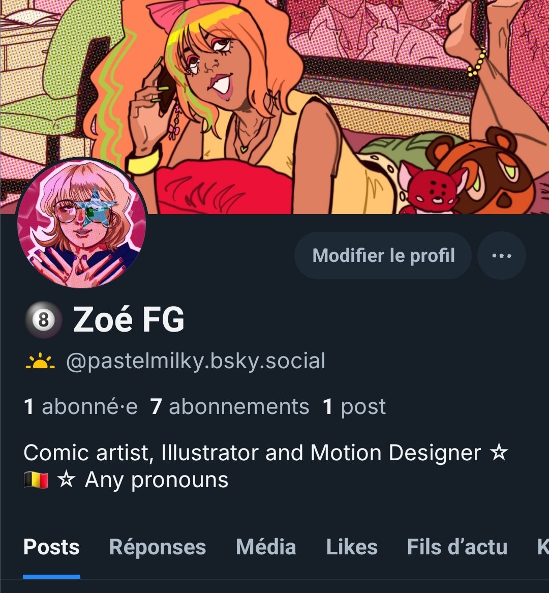 PastelMilky_'s tweet photo. I decided to stop posting on this app, and maybe I'll even delete my art some day because of the new AI policy. You can find me on Bluesky and Instagram. Thank you for everything! https://t.co/OCbxNvKNCn