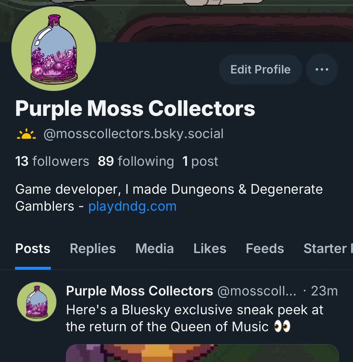 I’m posting sneak peeks of the next <a href="/DnDG_game/">Dungeons & Degenerate Gamblers</a> update over at the other place 👀