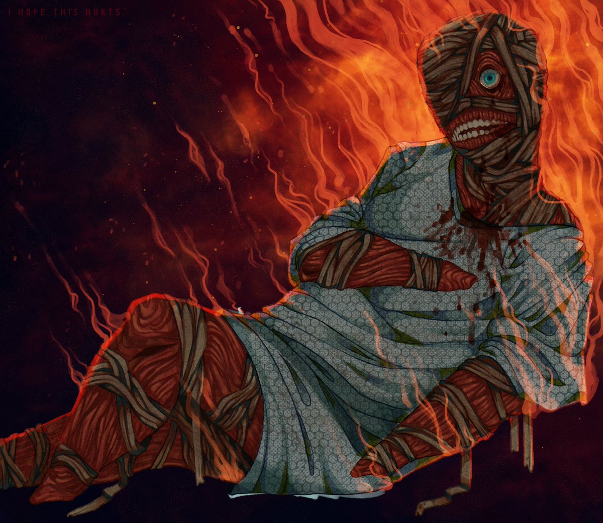 I am the stranger living in my skin
And it burns

#Mouthwashing