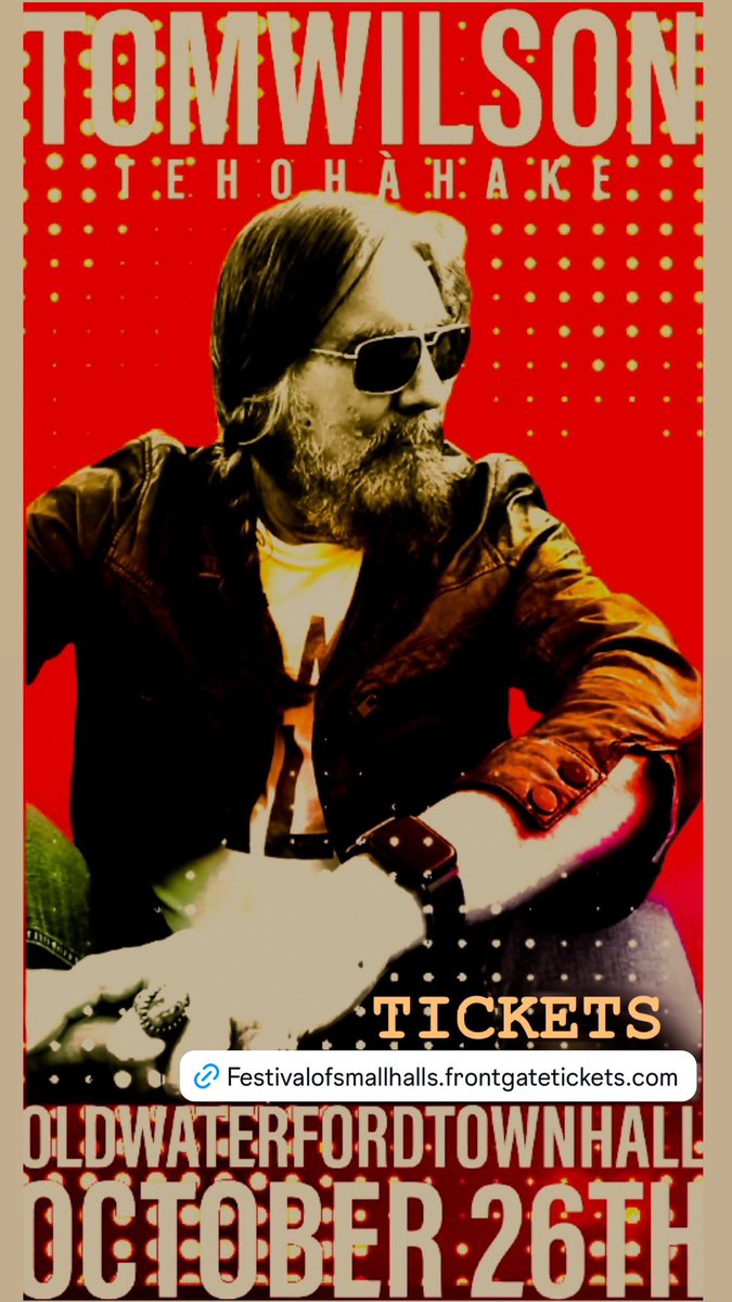 TOMWILSON (@leeharveyosmond) on Twitter photo THIS #SATURDAY October 26th <a href="/WaterfordOTH/">Old Town Hall</a> #waterford
TOM WILSON TEHOHÀHAKE
Tickets Here
…ivalofsmallhalls.frontgatetickets.com/event/t8lgyui5… #hamont #portdover THIS #SATURDAY October 26th <a href="/WaterfordOTH/">Old Town Hall</a> #waterford
TOM WILSON TEHOHÀHAKE
Tickets Here
…ivalofsmallhalls.frontgatetickets.com/event/t8lgyui5… #hamont #portdover