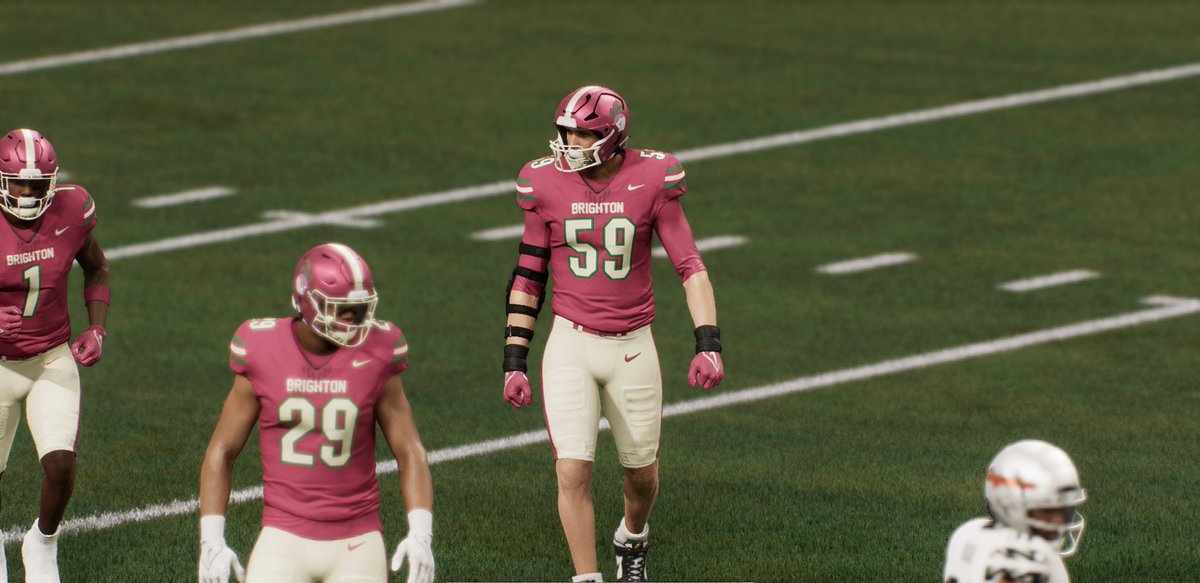Gass_3445's tweet photo. THE UNIVERSITY OF BRIGHTON TURNIPGUYS ARE ON THE FIELD FOR THEIR FIRST GAME AT SALLY TUGBOTTOM STADIUM

#Tgamm #TgammS2 #TheGhostAndMollyMcGee #CFB25 #Teambuilder https://t.co/zHd2f5cMub