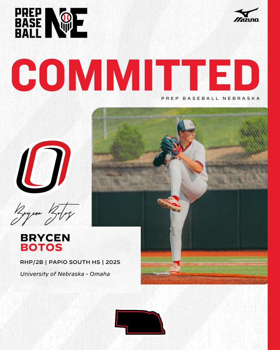 PrepBaseballNE's tweet photo. 🎓𝐂𝐨𝐦𝐦𝐢𝐭𝐦𝐞𝐧𝐭 𝐖𝐚𝐭𝐜𝐡🎓

Brycen Botos, (2025, RHP/2B, @PLSTitansBB) commits to the University of Nebraska-Omaha.

👤 https://t.co/L6shCDZjvP

@botos_brycen ✖️ @OmahaBSB https://t.co/QGawXyU32A