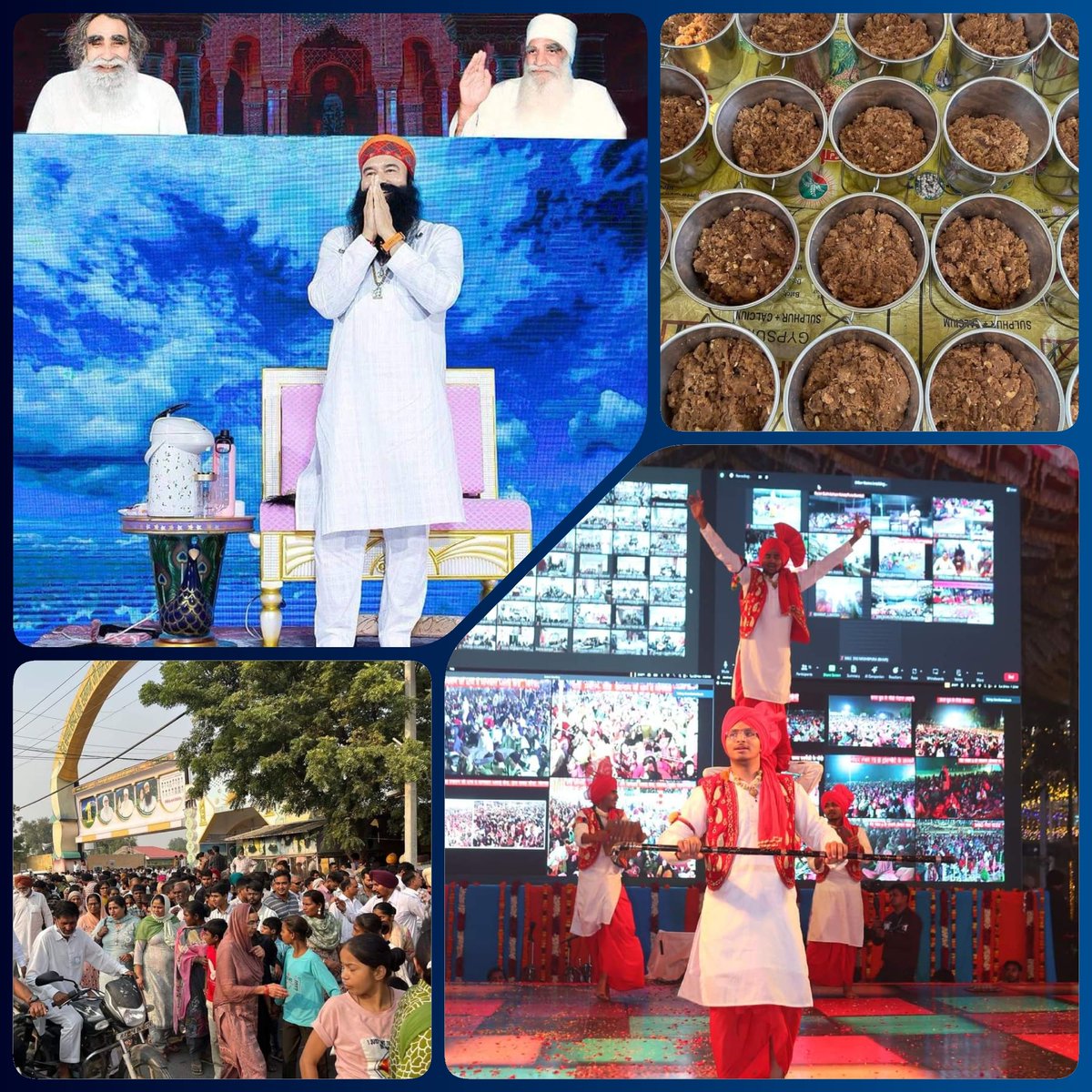 imBalwidrKaur's tweet image. ✨🌟 #SaiMastanaJi महाराज के 133वें अवतार दिवस पर श्रद्धालुओं ने Saint MSG संग #OceanOfDevotion में डुबकी लगाई। 🙏💫

MSG ने आध्यात्मिकता पर शिक्षाएँ दीं। 🍛🎶

सेवा कार्य: 133 कंबल, 133 बच्चों को स्टेशनरी, 4 परिवारों को नए घर। 🏡💖

#DivineDay ने प्रेम का दीप जलाया! 🌹