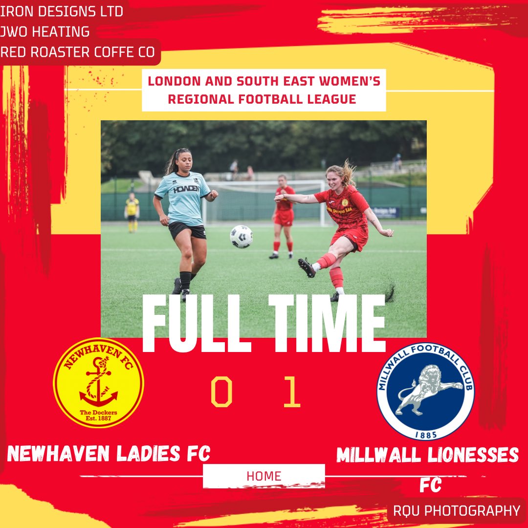 ⚽️🔴🟡 FULL TIME!

A very disappointing afternoon at The Trafalgar Ground after the Dockers gave everything, it ended in defeat. A goal in the last 3 minutes for Millwall. 

We go again next week as we face Sutton United and look to bounce back.

#COYD