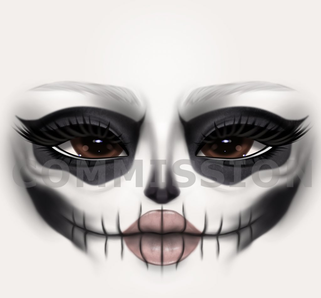 sardinesoda's tweet image. #commission for @ notluketbh ! my comms are still OPEN🫶🏼 

#roblox #robloxface #halloween