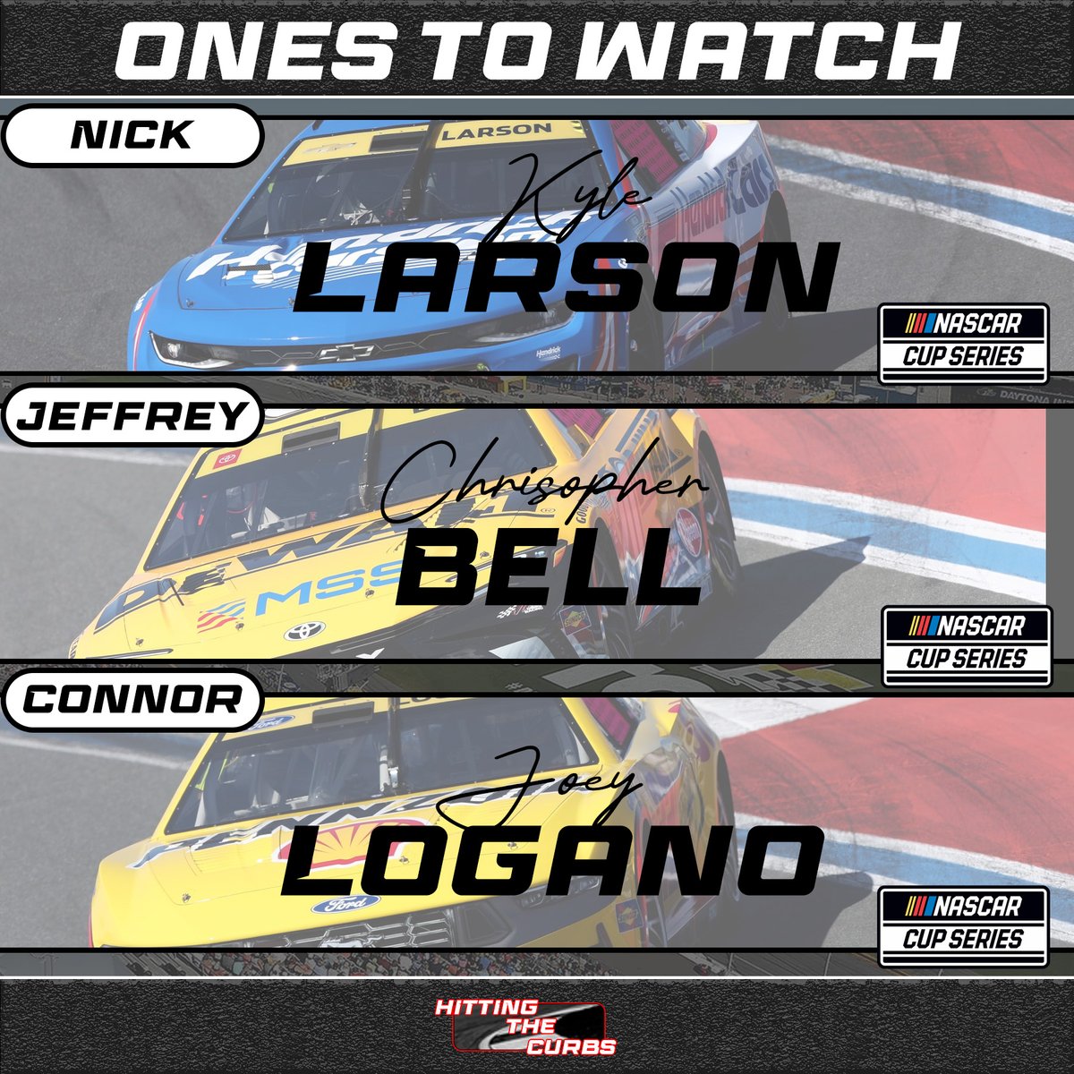 Here are our ONES TO WATCH for the Southpoint Casino 400. 

Do you agree or disagree with our picks?

#NASCAR #NASCARPlayoffs