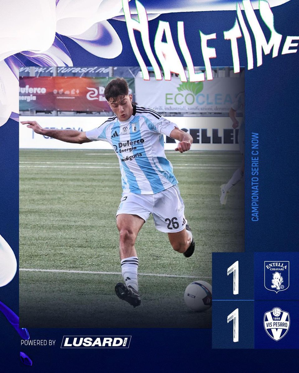 ⏳ HT AL COMUNALE ⏳
Termina 1-1 la prima frazione di gioco. In gol per noi Marconi

Forza ragazzi
#ForzaEntella #UnaSolaSquadra