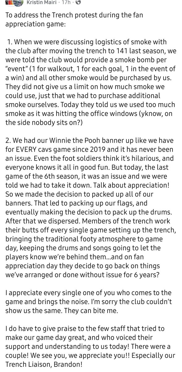 To all wondering about the Trench walk out. facebook.com/share/p/ApnJdM…